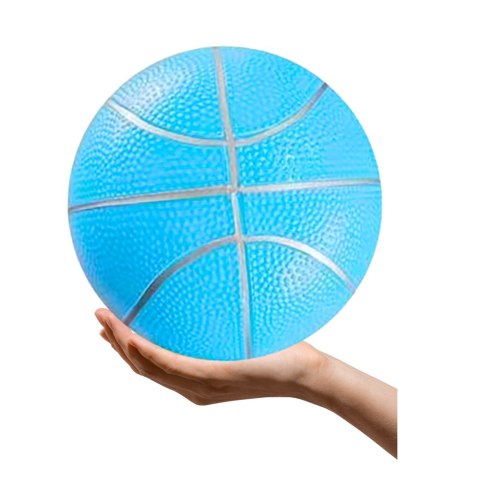 Piłka Plażowa Gumowa Pastelowa Lekka Niebieska 20cm LEAN TOYS