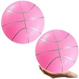 Piłka Plażowa Gumowa Pastelowa Lekka Różowa 20cm LEAN TOYS