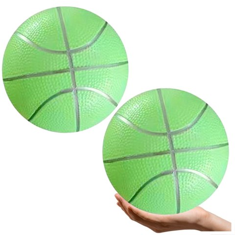 Piłka Plażowa Gumowa Pastelowa Lekka Zielona 20cm LEAN TOYS