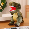 Pluszowa Maskotka Przytulanka Dinozaur Z Teksturą Skóry Zielony 32cm LEAN Toys