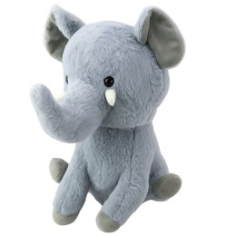 Pluszowa Maskotka Przytulanka Duży Słoń Szary 36cm LEAN Toys
