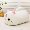 Pluszowa Maskotka Przytulanka Kot Z Długim Ogonem Biały 40cm LEAN Toys