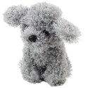 Pluszowa Maskotka Przytulanka Piesek Pudel Miniaturowy Szary 20cm LEAN Toys