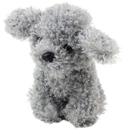 Pluszowa Maskotka Przytulanka Piesek Pudel Miniaturowy Szary 20cm LEAN Toys
