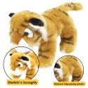 Pluszowa Maskotka Przytulanka Tygrys Kot Brązowy 25cm LEAN Toys