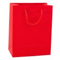 Torba Prezentowa Elegancka Tłoczone Kwadraty 23 x 18 x 10,5 cm LEAN