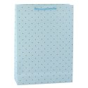 Torba Prezentowa Klasyczna W Złote Kropki 41 x 30 x 12 cm LEAN
