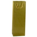 Torba Prezentowa Na Butelkę Wino Wzór Z Napisami 35 x 12 x 9 cm LEAN