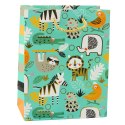 Torba Prezentowa Papierowa Zwierzęta Safari 23 x 18 x 10,5 cm LEAN