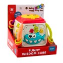 Kostka Interaktywna Edukacyjna Dla Malucha Kaczuszka Kolorowa LEAN Toys
