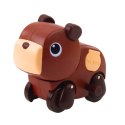 Nakręcane Jeżdżące Zwierzątko Zabawka Dla Malucha Mix LEAN TOYS