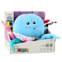 Pluszowa Ośmiornica Usypiająca Przytulanka Światło Dźwięk Niebieska LEAN Toys