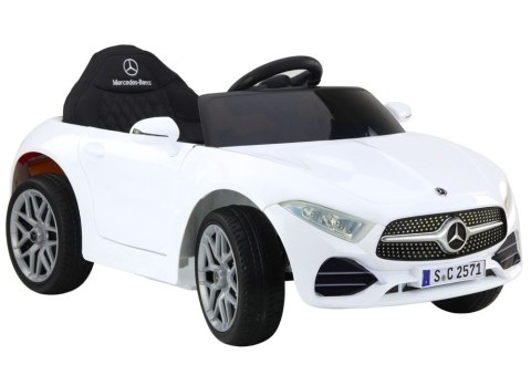 Pojazd Na Akumulator Mercedes KL-1666-1 Biały LEAN CARS