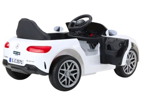 Pojazd Na Akumulator Mercedes KL-1666-1 Biały LEAN CARS