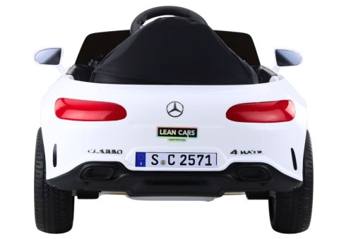 Pojazd Na Akumulator Mercedes KL-1666-1 Biały LEAN CARS