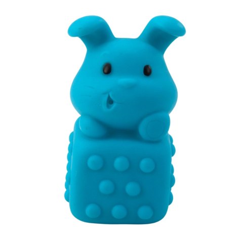 Zestaw Miękkich Gumowych Klocków Kolorowe Zwierzątka 6el. LEAN Toys