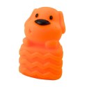 Zestaw Miękkich Gumowych Klocków Kolorowe Zwierzątka 6el. LEAN Toys