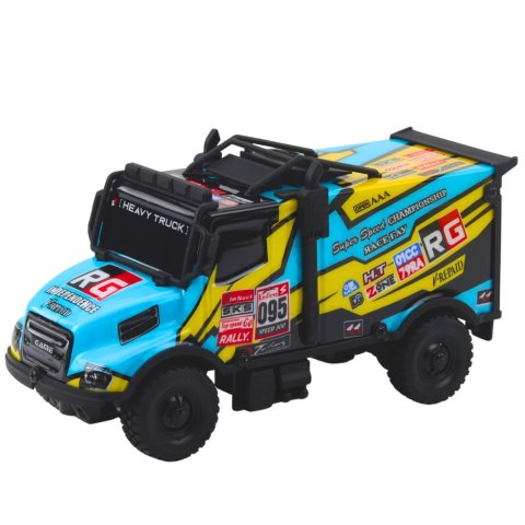 Auto Ciężarowe Zdalnie Sterowane RC Podświetlana Karoseria Turkusowy LEAN Toys