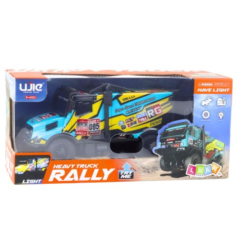 Auto Ciężarowe Zdalnie Sterowane RC Podświetlana Karoseria Turkusowy LEAN Toys