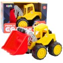 Koparko-Ładowarka Dla Dzieci Do Piasku Pojazd Budowlany Żółta LEAN Toys