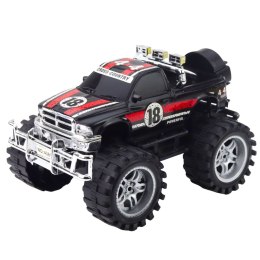 Samochód Terenowy Z Napędem Na Tył Duże Koła Czerwono-Czarny 27cm LEAN Toys