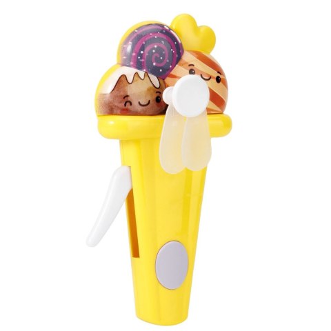 Wiatraczek Wentylator Dla Dzieci Mechaniczny Napęd Lody Mix Kolor LEAN TOYS