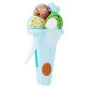 Wiatraczek Wentylator Dla Dzieci Mechaniczny Napęd Lody Mix Kolor LEAN TOYS