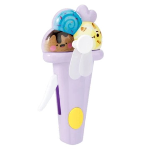 Wiatraczek Wentylator Dla Dzieci Mechaniczny Napęd Lody Mix Kolor LEAN TOYS