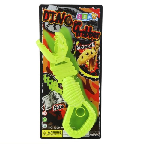 Gryzący Szkielet Dinozaur Chwytak Pistolet Zielony LEAN TOYS
