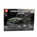 Klocki Konstrukcyjne Auto Terenowe Zielony Khaki 2078 el. LEAN Toys