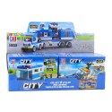 Klocki Konstrukcyjne Policja Helikopter Pojazdy Budynki 98-118 el. Mix LEAN Toys
