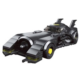 Klocki Konstrukcyjne Samochód Wyścigowy Superbohatera Czarny 409 el. LEAN Toys
