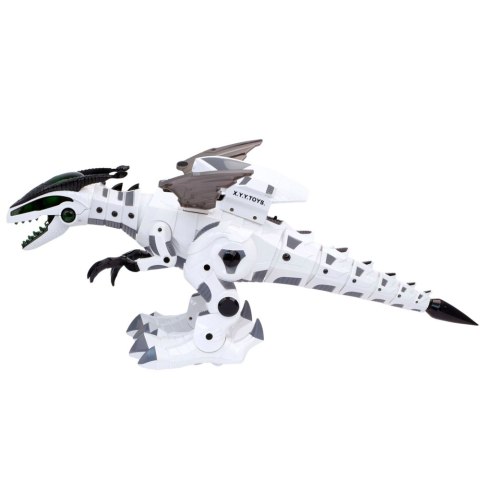 Robot Dinozaur Ze Skrzydłami Na Baterie Porusza Się Światła Dźwięki LEAN Toys