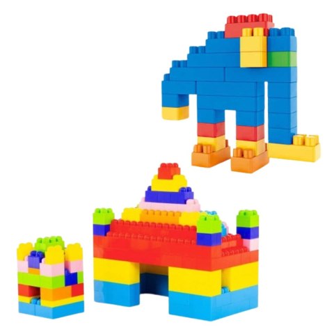 Zestaw Klocki Konstrukcyjne Przestrzenne Kolorowe 260 el. LEAN Toys