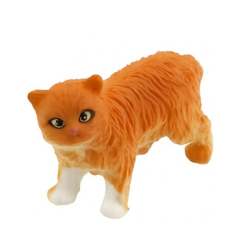 Zestaw Mini Figurki Rasy Kotów Koty Miska Do Karmienia 4-6cm 7szt LEAN TOYS