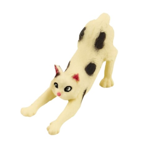 Zestaw Mini Figurki Rasy Kotów Koty Miska Do Karmienia 4-6cm 7szt LEAN TOYS