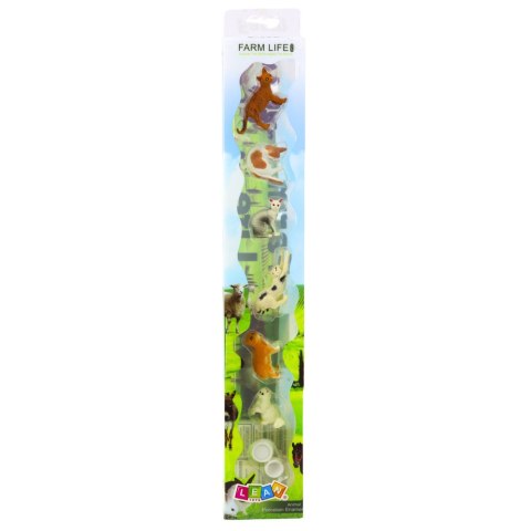 Zestaw Mini Figurki Rasy Kotów Koty Miska Do Karmienia 4-6cm 7szt LEAN TOYS