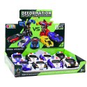Auto Robot 2w1 Samochód Sportowy Policyjny Napęd Mix LEAN TOYS