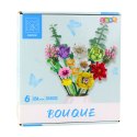 Klocki Konstrukcyjne Dekoracyjny Bukiet Kwiaty Kolorowe 854 el. LEAN Toys