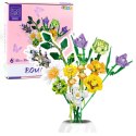 Klocki Konstrukcyjne Dekoracyjny Bukiet Kwiaty Kolorowe 925 el. LEAN Toys