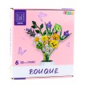Klocki Konstrukcyjne Dekoracyjny Bukiet Kwiaty Kolorowe 925 el. LEAN Toys