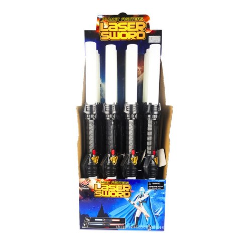 Miecz Dwustronny Kosmiczny Na Baterie Światła Dźwięki 122cm LEAN TOYS