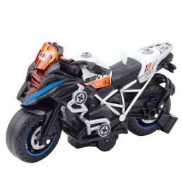 Motor Wyścigowy Do Skręcania Rozkręcania DIY Światła Dźwięki Czarny LEAN Toys