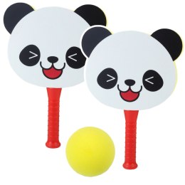 Paletki Paletki Do Gry Odbijania Miękkie Piankowe Panda LEAN TOYS