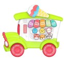Pianinko Elektryczne Edukacyjne Dla Malucha Lodziarnia Zielone LEAN Toys