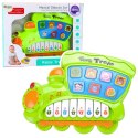 Pianinko Elektryczne Edukacyjne Dla Malucha Lokomotywa Zielone LEAN Toys