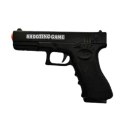Zestaw Pistolet Laserowy Z Tarczą Gra Strzelecka Światła Dźwięki LEAN Toys