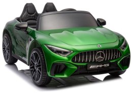 Auto Na Akumulator Mercedes AMG SL63 Zielony Lakierowany LEAN CARS