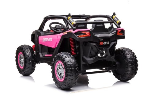 Auto na Akumulator XB-2118 Różowe LEAN CARS