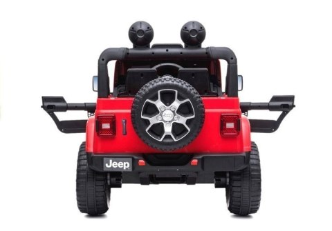 Auto na Akumulator Jeep Rubicon 4x4 Czerwony LEAN CARS